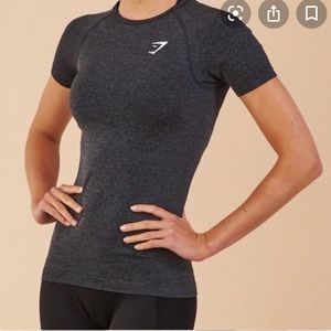 Gymshark Vital Seamless T-Shirt Dark Grey